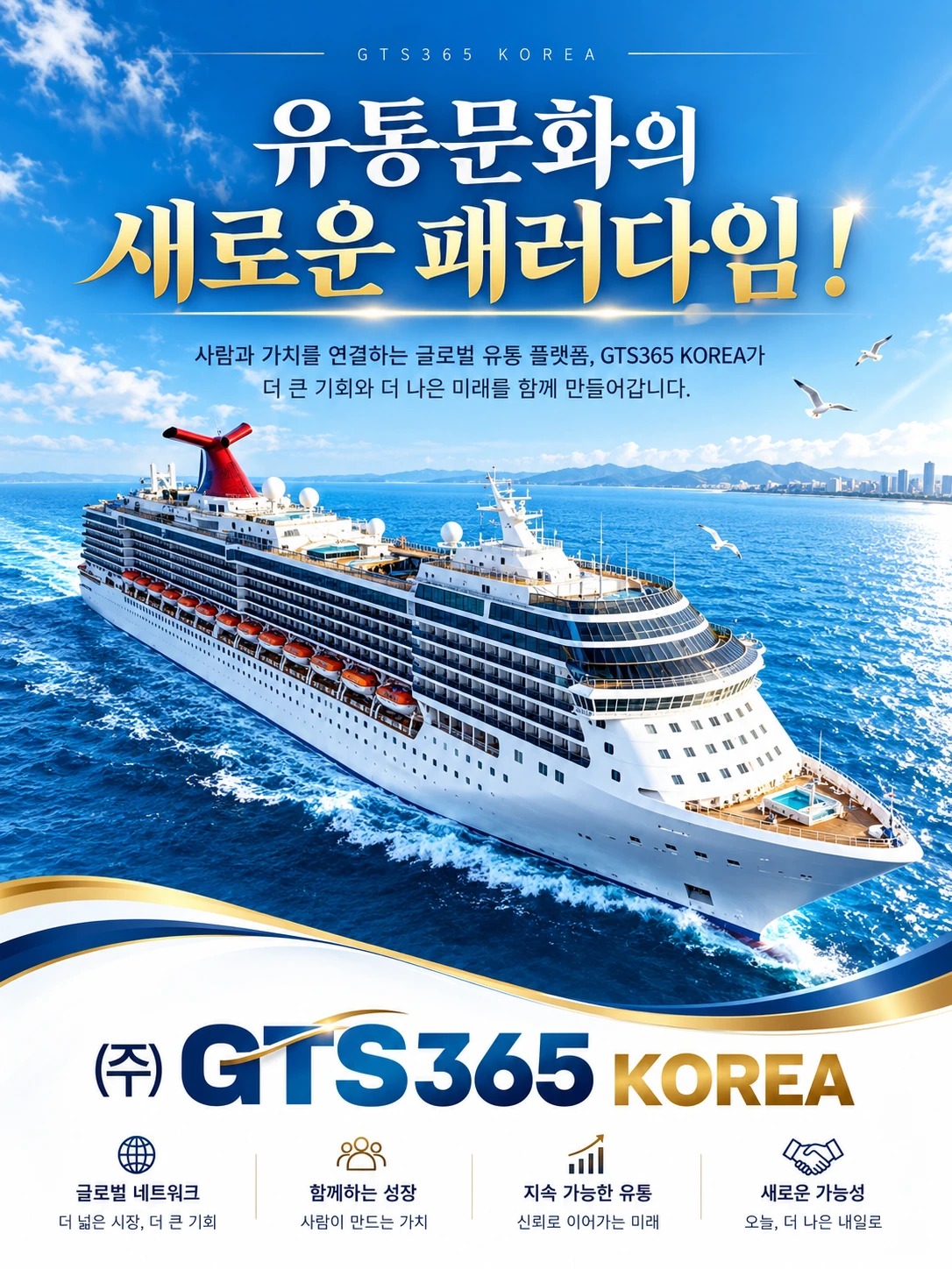유통문화의 새로운 패러다임 - ㈜ GTS365 KOREA
